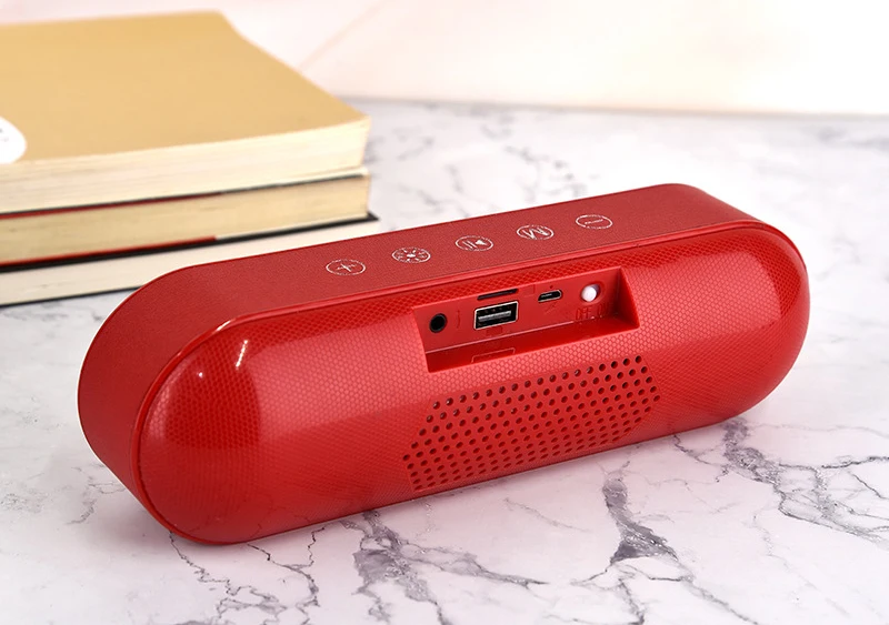TG светодиодный Bluetooth открытый динамик металлический портативный супер бас беспроводной громкий динамик 3D стерео музыка объемный с микрофоном FM TFCard Aux
