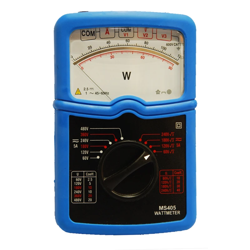 

MS405 Teaching Laboratory Single Phase 3 Phase Power Meter AC/DC C.A 405 Analog Wattmeter Electronic Wattmeter Analog Watt Meter