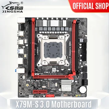 Placa base X79M-S 3,0, LGA 2011, ranura USB3.0, SATA3.0, M.2, NVME, compatible con Xeon E5, V1 y V2, procesador DDR3, ECC, RAM, X79