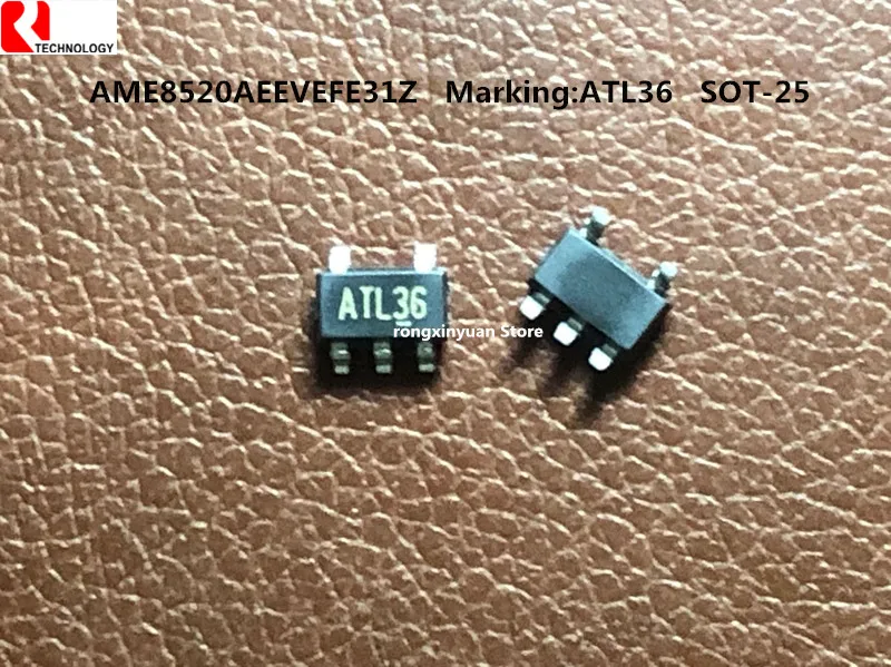 10 Pz/Lotto Atlatlatlww 3.08V Sot-25 Micropower Up Orologio Cane Timer 100% Nuovo Originale Ame8520