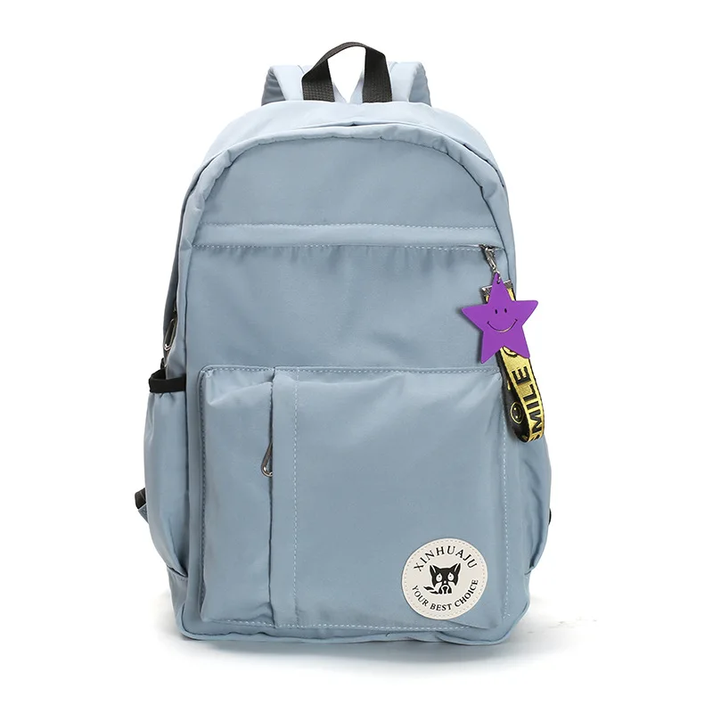 Большие Школьные сумки для девочек-подростков, нейлоновый водонепроницаемый рюкзак с защитой от кражи, женская сумка для книг, сумка для средней школы, молодежная сумка для отдыха и колледжа