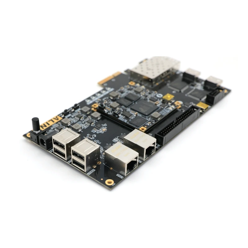 Черная Золотая плата Alinx XILINX FPGA ZYNQ ARM 7015 PCIE Zedboard AX7015|Демонстрационные стенды| |
