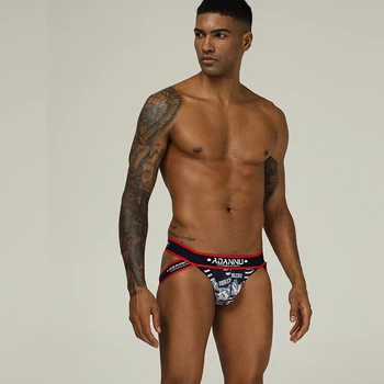 

2020 New Gay Comfortable Tight Men Underwear Thong Jockstrap Backless Breathable Mesh Jock Strap Homme Slip Erotic String AD302