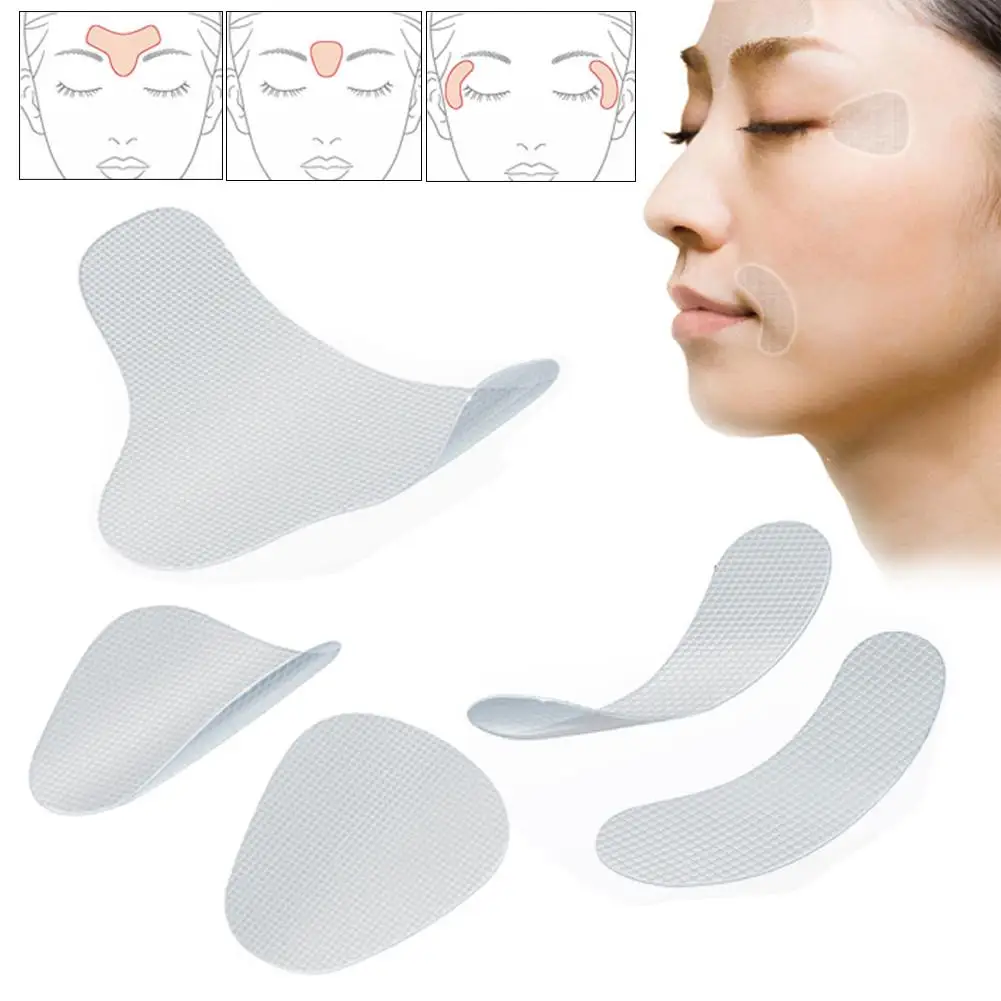 

Facial Patches Wrinkle Remover Strips-63 Sheets Face Tape Smoothing Forehead Wrinkle Patches Eye Wrinkle Patches Hot Sale