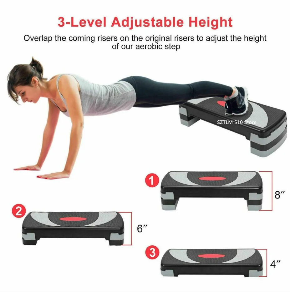 Stepper Gym Workout Exercise Fitness Aerobic Step Equipment - Image 2