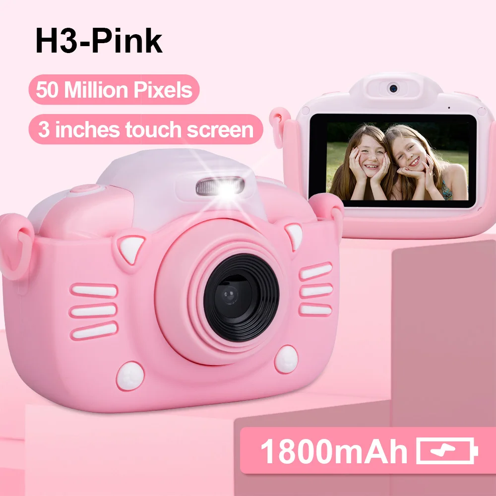 Minibear Children Camera For Kids Digital Camera For Children 1080P HD Video Camera Toy For Children Birthday Gift For Girl Boys 