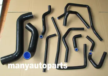 

FOR SUBARU IMPREZA WRX/STi GDA/GDB EJ207 00-07 SILICONE RADIATOR HOSE BLACK