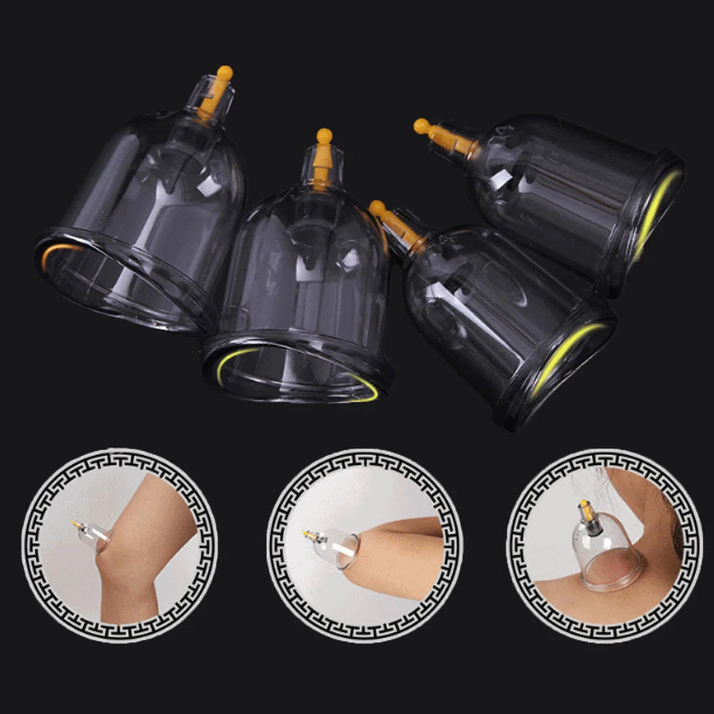 32 банки китайские вакуумные толстые магнитные терапевтические очки