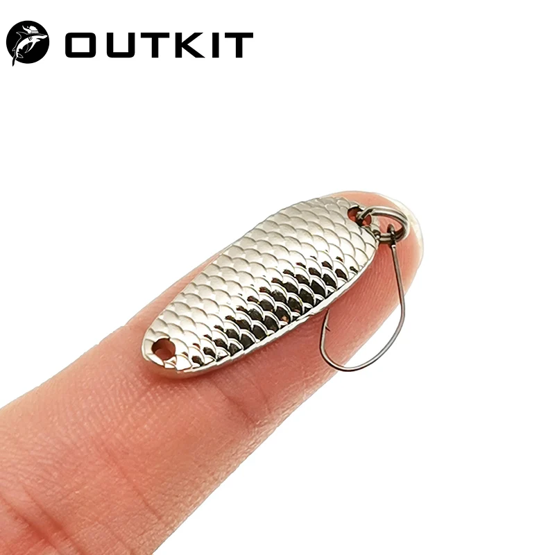 Высокое качество 1 шт. ложка (Wobbler) Металл Мини Вибрирующая наживка 2.5g 3.5g 5g