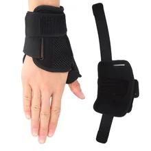 Lefts Right Hand Unisex Adjustable Wrist Thumb Support Brace Wristband Exercise Recovery Stabilizer Sprain Pain Relief Free Size