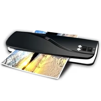 

Professional Thermal Office Hot and Cold Laminator A4 Document Photo Packaging Plastic Paper Film Roll Laminating Machine EU US
