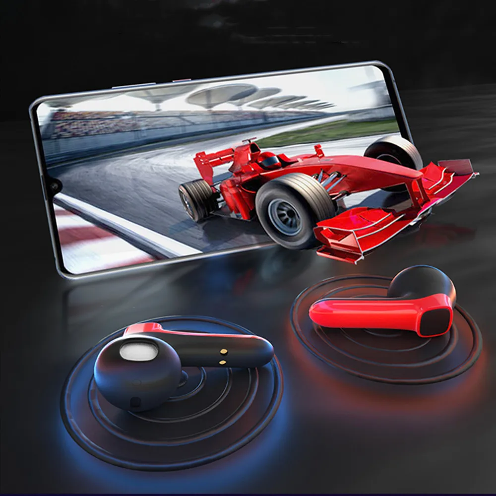 BORUIT B60 наушники вкладыши TWS с гарнитуры геймера Беспроводной микрофоном Bluetooth Hi Fi