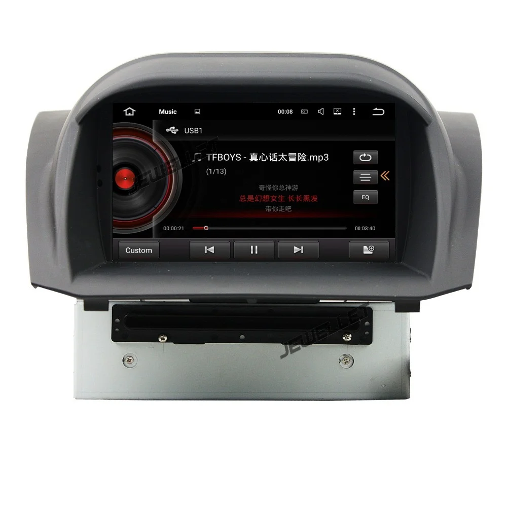 Восьмиядерный ips экран Android 9,0 автомобильный DVD gps Радио Навигация для Ford Fiesta 2011- с 4G/Wifi, DVR OBD 1080P