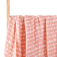 Happy Flute 2022 New Sunshine Design Baby Swaddle Muslin Blanket For Newborn Girls and Boys With 100% Cotton 2