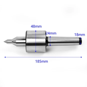 

Silver 1Pcs Chuck Lathe Long Spindle Heavy Duty Rotary Tapered Turn Woodworking
