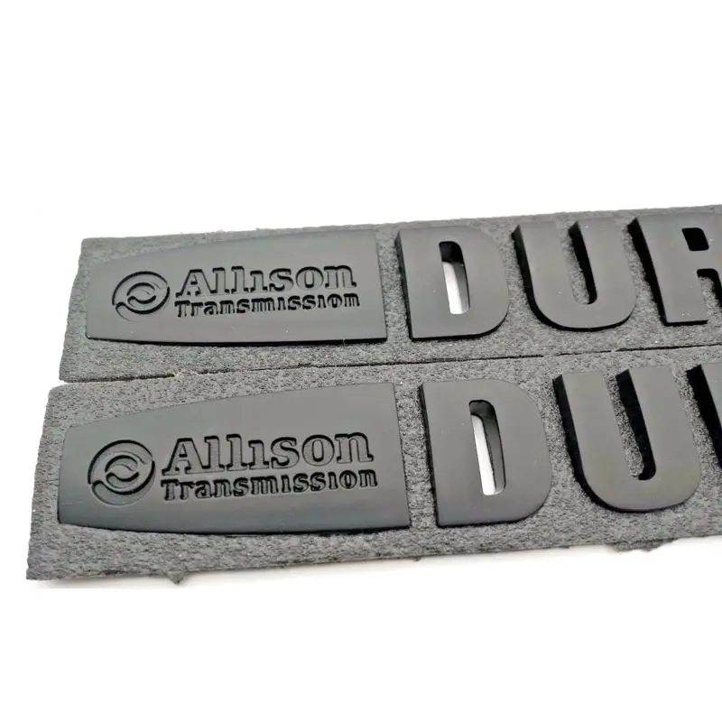 50 шт./лот ABS Allison DURAMAX стикер 3d авто эмблема значок