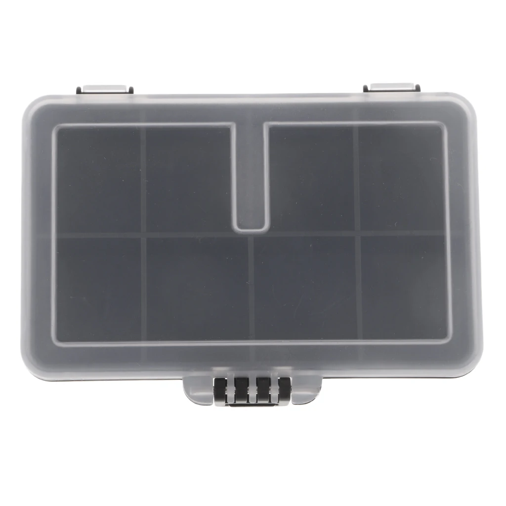 Fishing Lure Box Bait Tackle Plastic Storage Small Lure Case for Vest Fishing Accessories Box Storage Containers 10.5x6.6x2.3cm