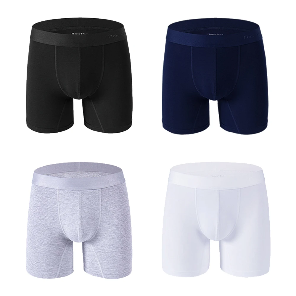 Summer Breathable Man Underwear Slip Male Boxers Shorts Bamboo
