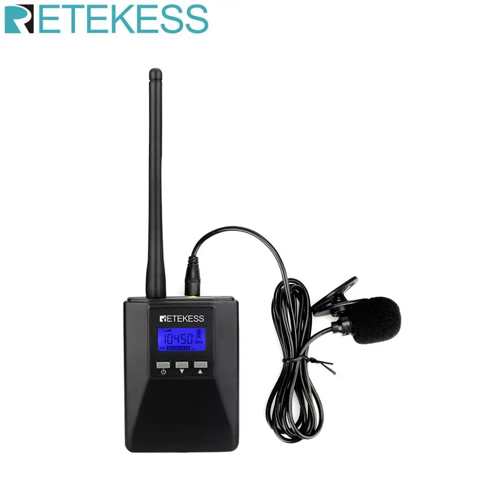 Портативный fm передатчик Retekess TR506 система гида для экскурсий синхронного