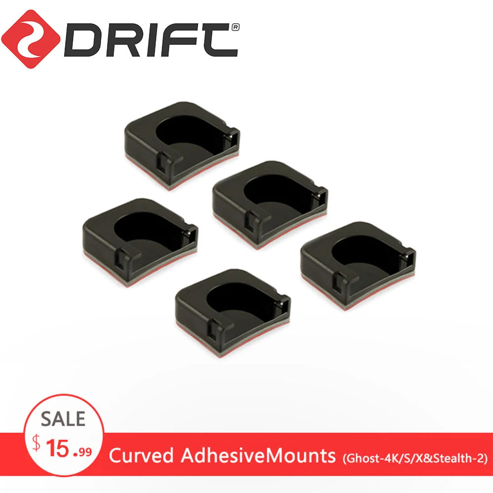 

Drift Action Sport Camera Accessories Curved Adhesive Mount for Drift Ghost Gopro Hero 5 4 Mount Kit Xiaomi yi 4k Eken SJCAM