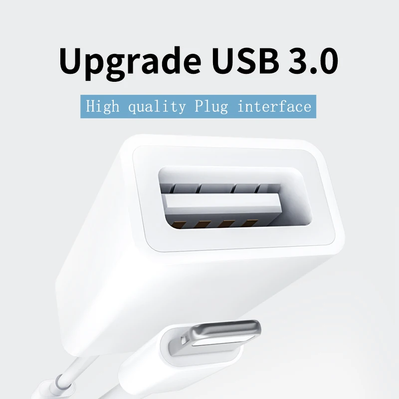2 шт. OTG USB к камере адаптер для ios кабель наушники конвертер пианино MIDI клавиатура