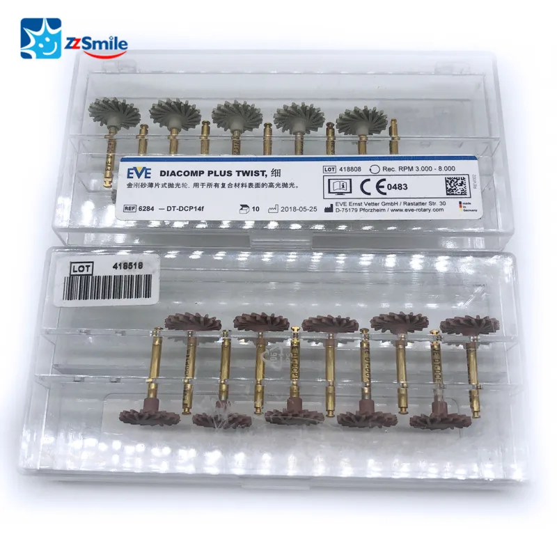 Dental Eve Plus Twist Ra Dental Polishing Wheel Polishing