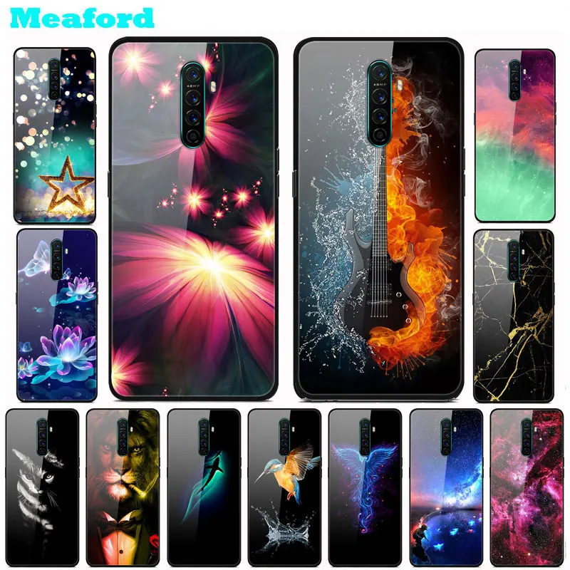 Per Realme X2 Pro Custodie Realme X2 Custodie Rigide In Vetro Temperato Per Oppo Realme X2 Cover Soft Bumper Fundas Realme X2 X 2 Pro
