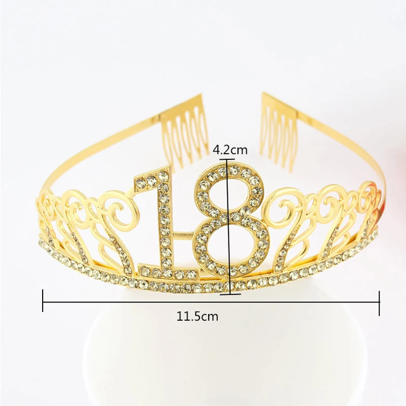 30th Birthday Party Decoration Favor Gifts for Women Rhinestone Gold 30 Birthday Tiara Crown Headband Happy 30th Birthday Party 30th Birthday Party Decoration Favor Gifts for Women Rhinestone Gold 30 Birthday Tiara Crown Headband Happy 30th Birthday Party