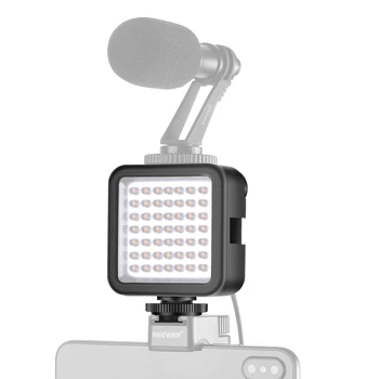 

Neewer Ultra Bright Mini LED Video Light 49/81 Dimmable High Power LED Panel Video Light For DJI Ronin-S OSMO Mobile For Zhiyun