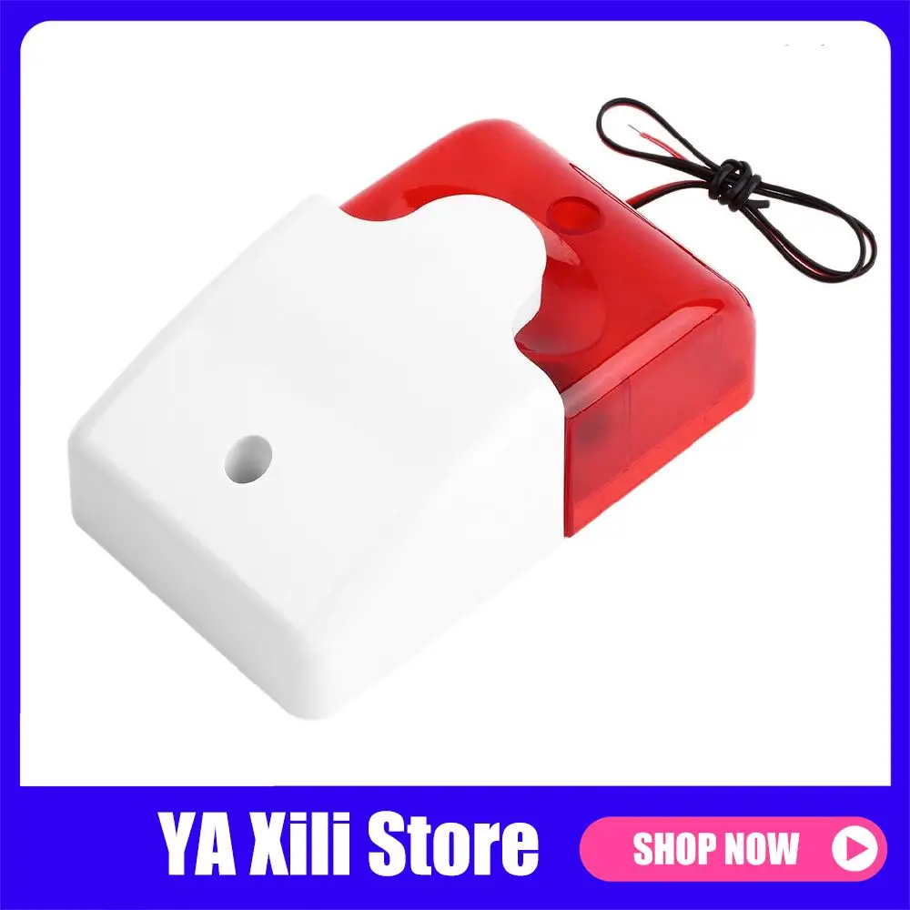 

Sgooway Flash LED strobe Light Siren 12V Work For GSM PSTN Home Security Voice Burglar Alarm System