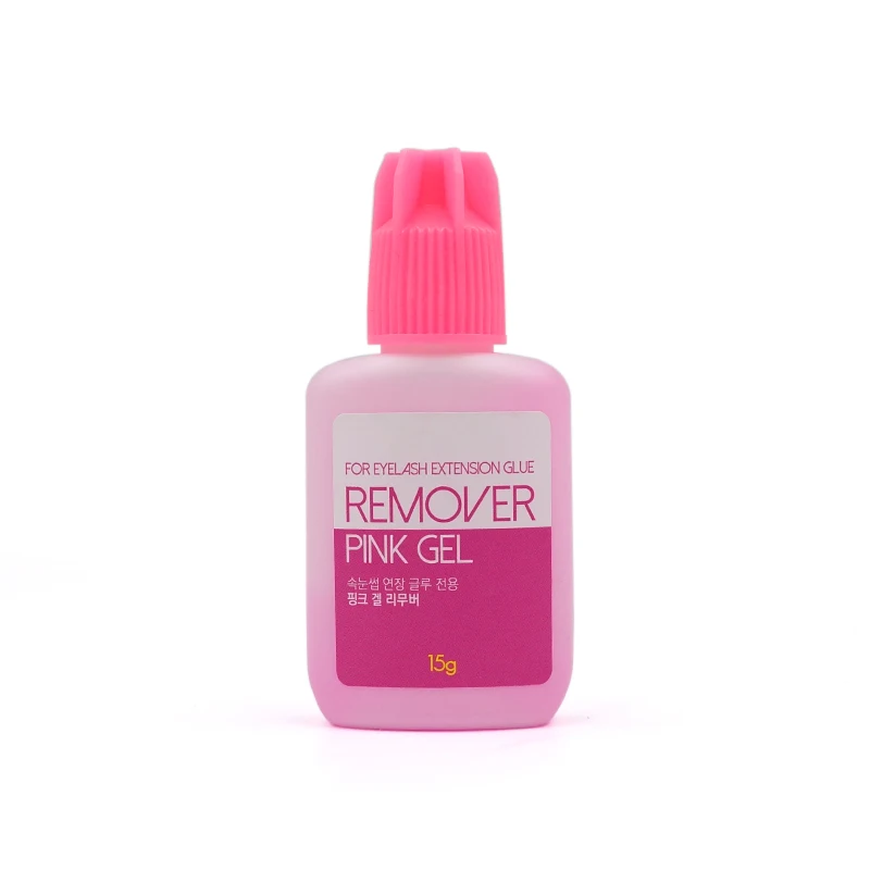 1pcs 15g Korea SKY Pink/Clear Gel Remover For Eyelash and Eyebrow Extensions Glue Removal Lashes Adhesive Liquid Remover 5