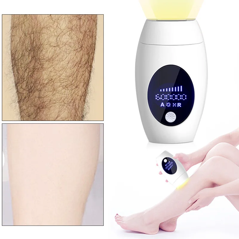 

Handheld Permanent IPL Laser Depilator LCD Hair Removal Electric Photoepilator Painless Threading Hair Remover Machine