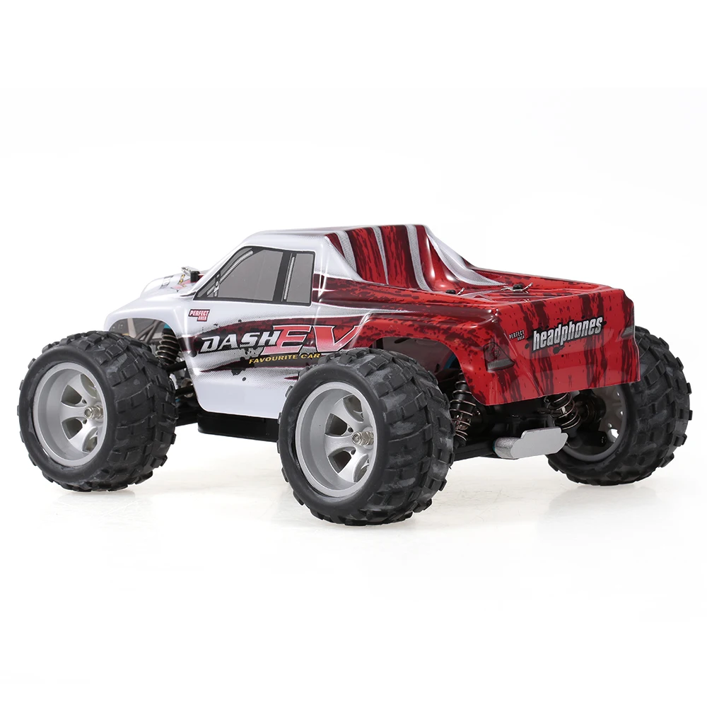 WLtoys A979-B 1/18 RC Car 4WD 70KM/H High Speed Racing Car Electric Full Proportional Big Foot Truck 2.4G Remote Crawler RTR