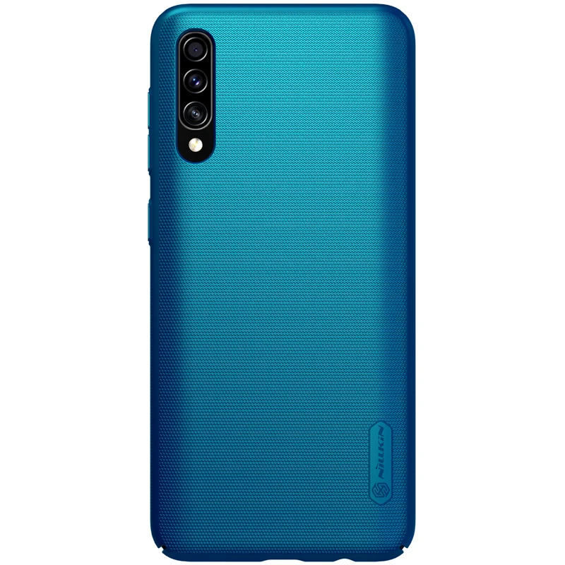 Для samsung Galaxy A50S A30S A70S A70 A60 A50 A40 A30 A10S Nillkin сверхматовый защитный чехол-накладка на заднюю панель для samsung S8 A90 A80 чехол - Цвет: Синий
