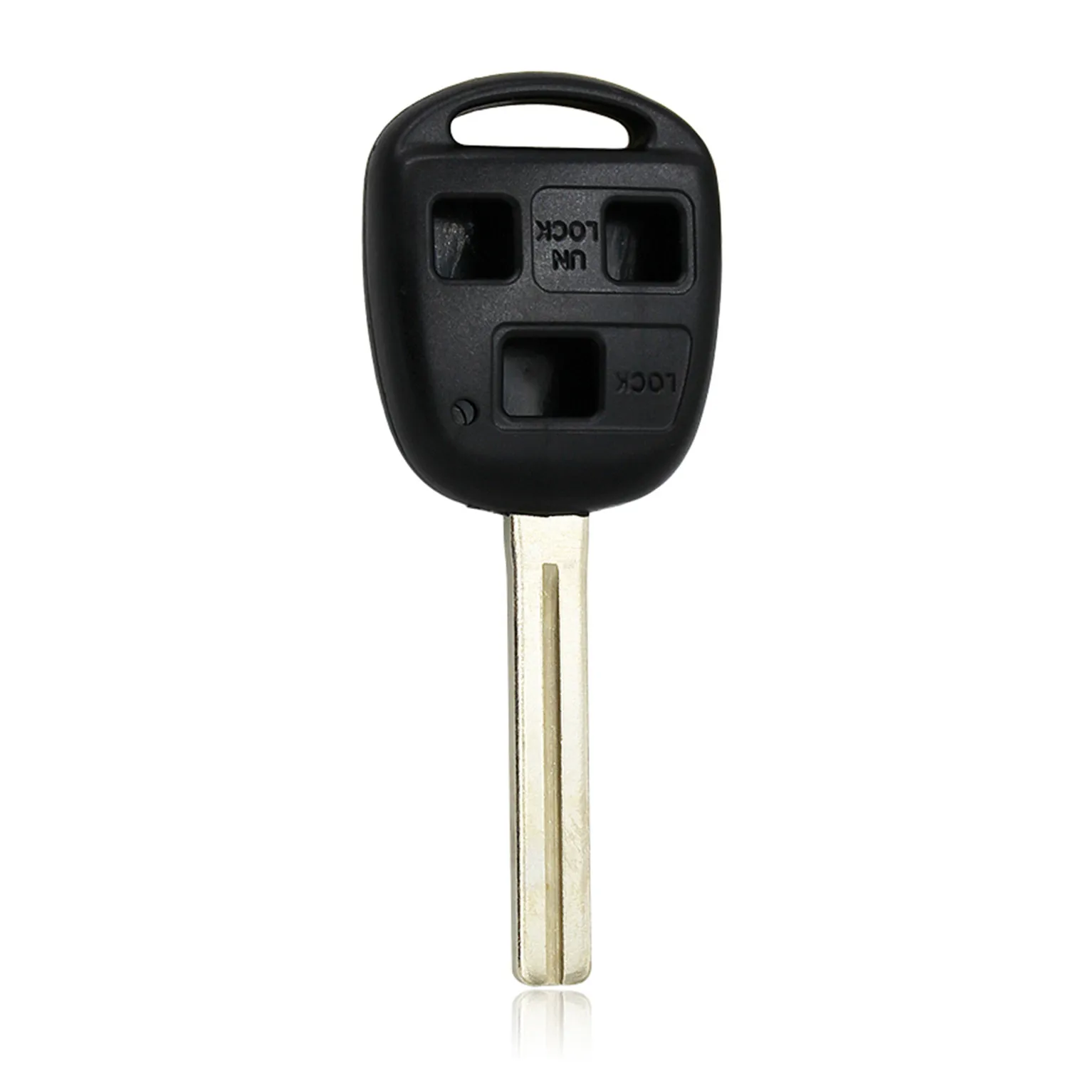 WFMJ Keyless Remote Car Smart Key Case Shell Fob 3 Buttons Uncut 1.85inch Blade for Lexus RX400h ES300 GS430 RX330 RX350 GX470 | Автомобили