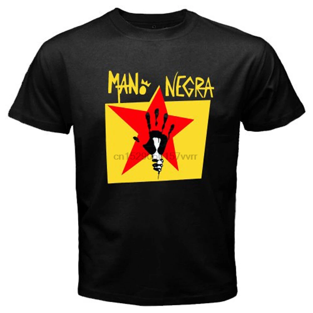 Новинка Mano Negra Manu Chao Rock Band Мужская Черная Футболка размер S M L XL 2XL 3XL | одежда