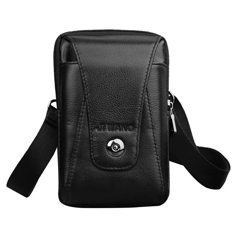 Новая кожаная сумка-почтальон мини для мужчин Ретро Бизнес Офис маленькая сумка на плечо Повседневный Кошелек Мини Дорожная сумка для телефона#40