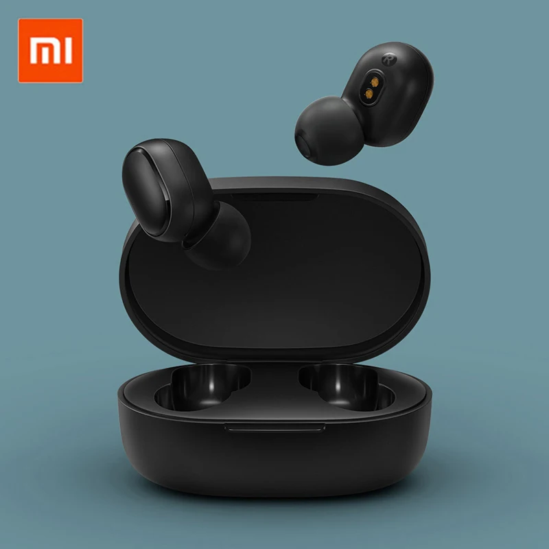 Беспроводные наушники xiaomi airdots Redmi TWS голосовое управление Bluetooth 5 0 шумоподавление