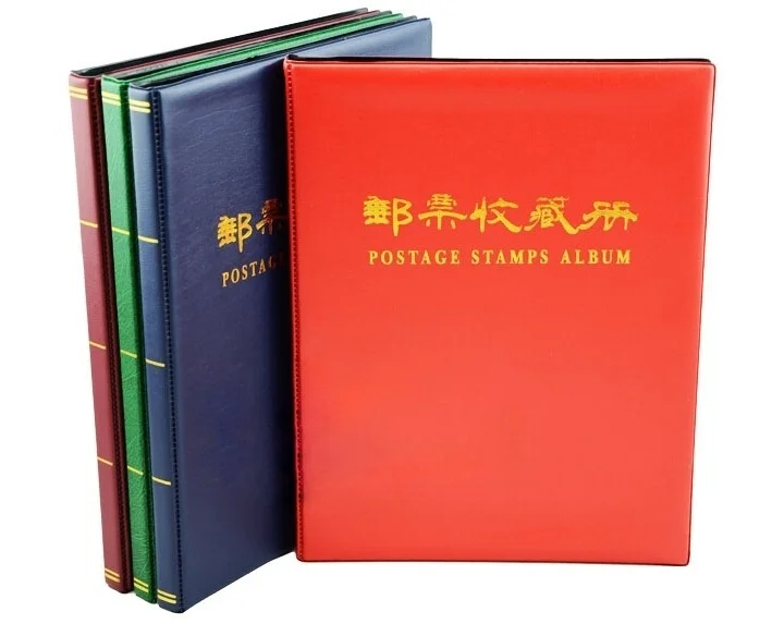Postage Stamps Album 20 pages 500 units handmade Stamp Collecting Book 12 inch MOUN777 | Дом и сад
