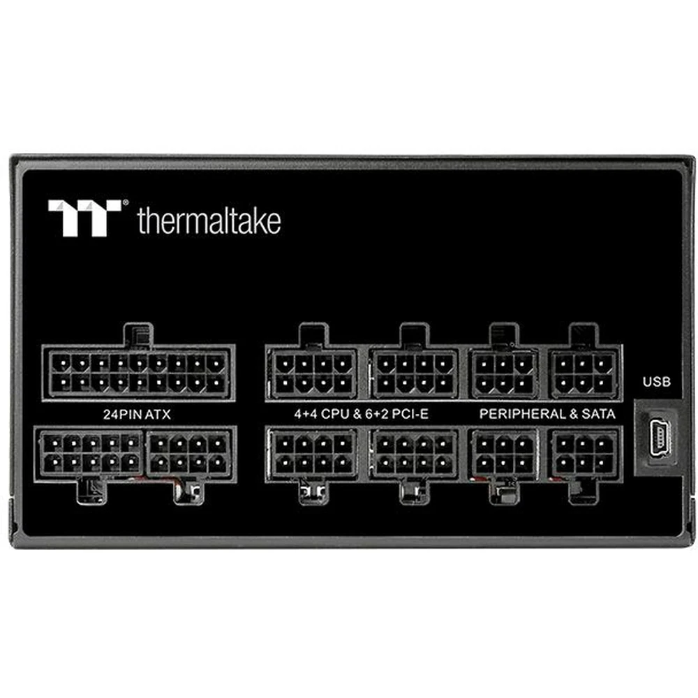 Блок питания Thermaltake ATX 750W Toughpower iRGB Plus 80+ gold(24+4+4pin) APFC 140mm fan color LED