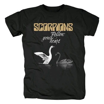 

Bloodhoof Scorpions heavy metal printed t shirts for men Asian Size