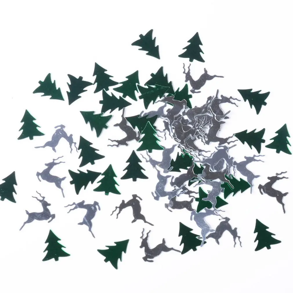 A31026 Mixed Color Christmas Clock Confetti For Wedding Universal Throw Confetti Christmas Table Decor For Home Party