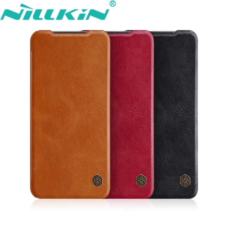 Чехол-книжка NILLKIN для Redmi Note 10 Pro/10 Pro Max из искусственной кожи | Мобильные телефоны и