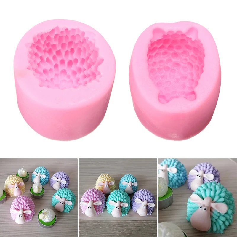 Mayitr 1pc Funny Cartoon Silicone Soap Mold Animal Sheep Shape Fondant DIY Ice Cream Chocolate Candy Mould Baking Gadgets | Дом и сад