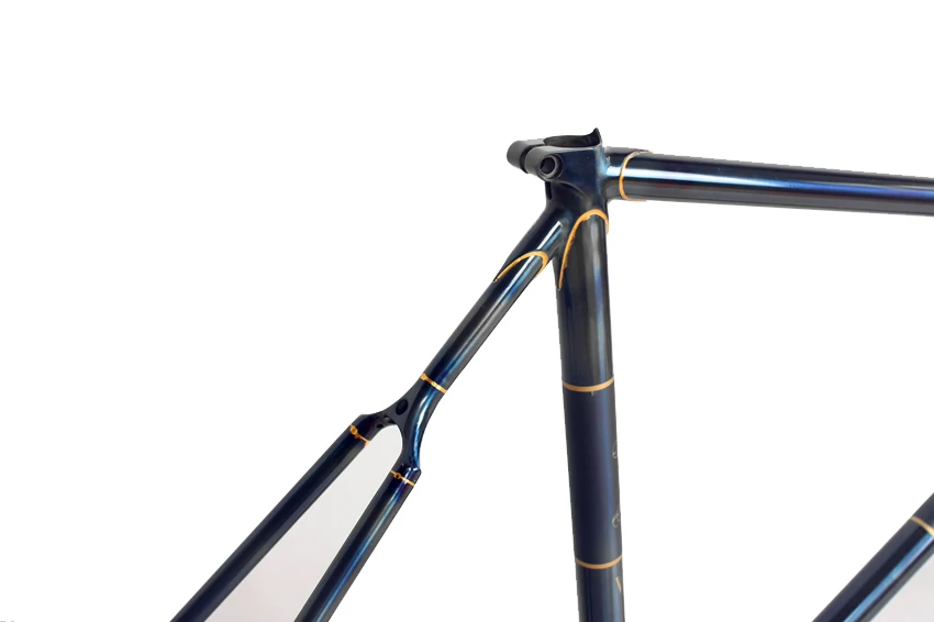 Fixie велосипедная Рама Reynolds 525 хромированная молибденовая стальная рама для шоссейного велосипеда с рифленой рамой на заказ 650C 700C велосипедная Рама