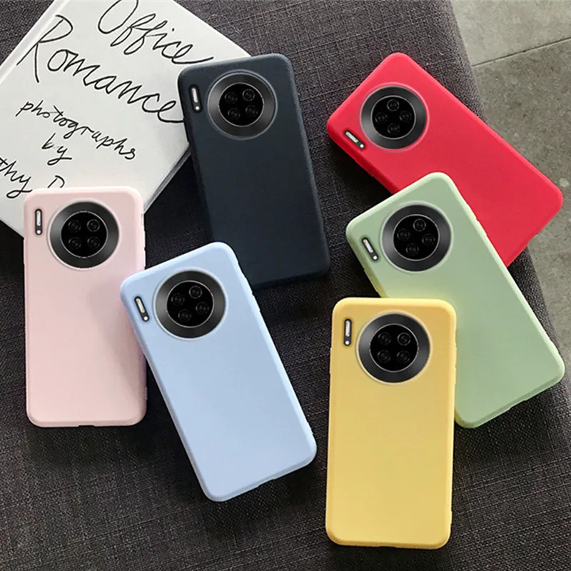 Модный чехол карамельных цветов для Huawei Mate 30 20 Pro Lite P30 P20 Honor 9X 8X 8A 8S Play 3 8 9 10 10i