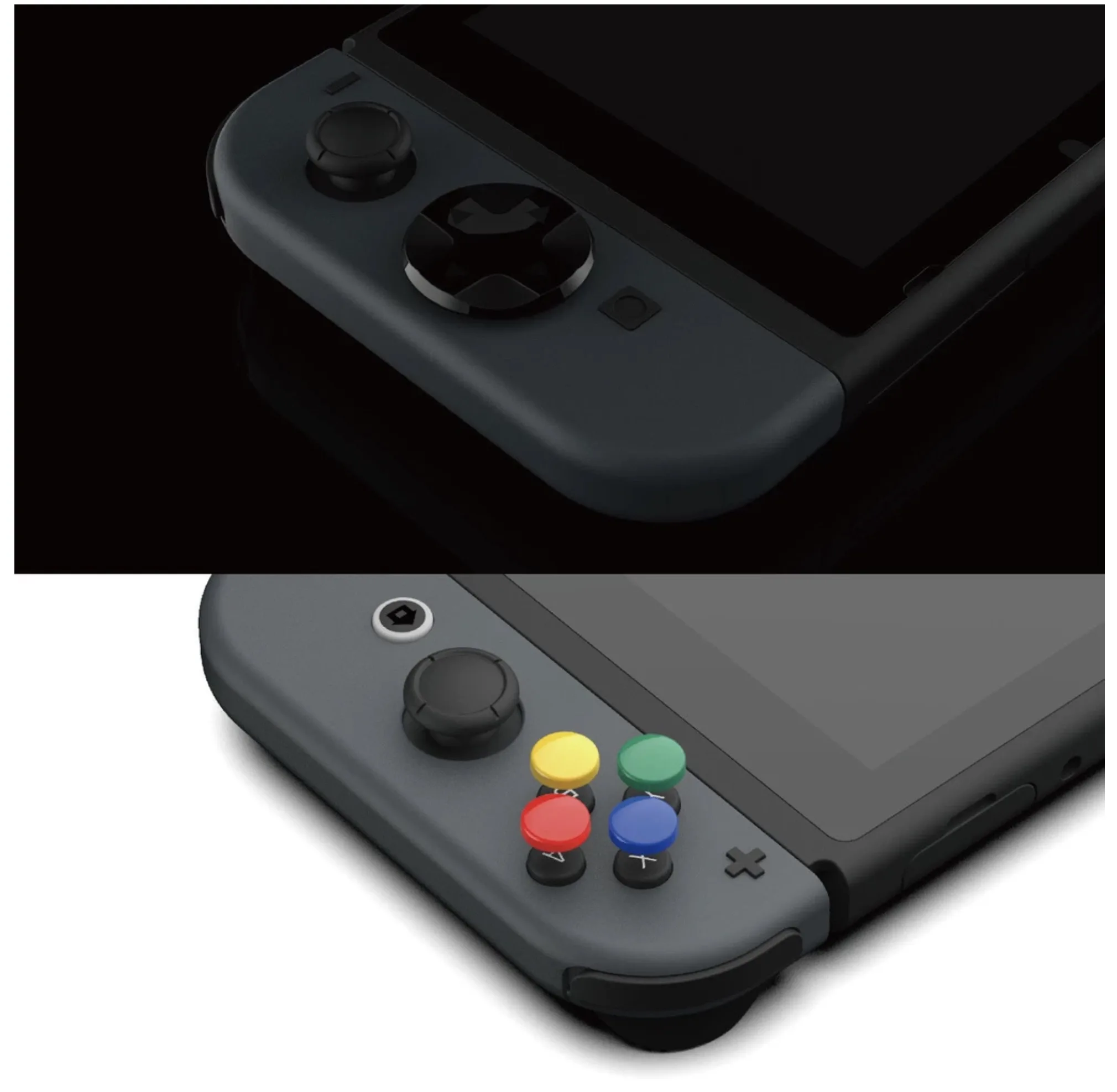 rentiange Skull& Co. D-Pad Накладка для кнопки Набор защитная накладка для nintendo Switch lite Joy-Con контроллер