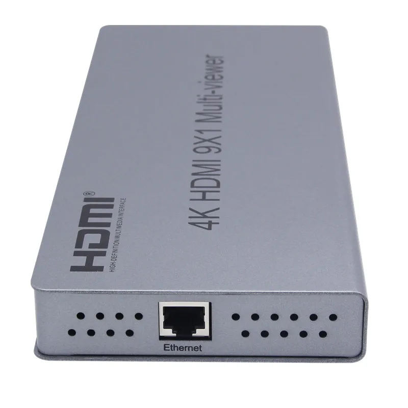 4K HDMI 9x1 переключатель мульти просмотра адаптер 9xHdmi на 1 экране гнездовой разъем IR