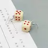 Fun 3D Dice Pendant Earring Tassel Casino Women Candy Color Personality Fun Jewelry Gift ► Photo 3/6