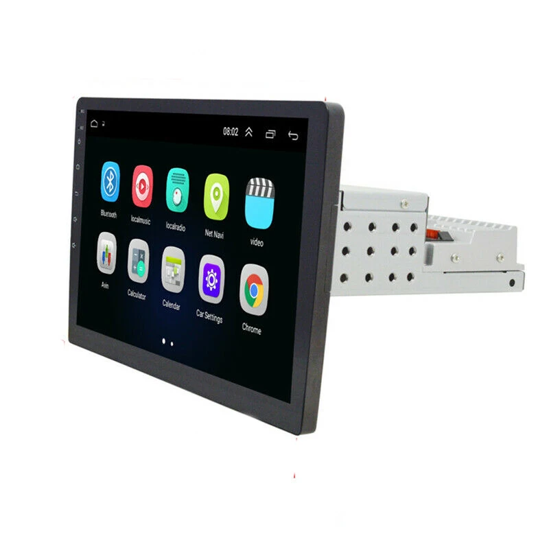 1 Din 10.1 inch Android 9.1 Car Radio Single DIN Audio Universal Car Multimedia Player GPS Navigation Wifi Mirror Link - Цвет: 1 16G Host Only